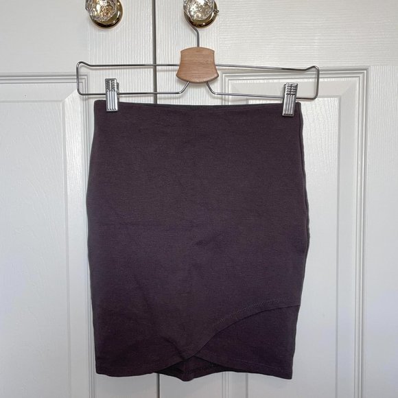 NWOT Sunday Best Dark Grey Primrose Skirt - Picture 2 of 2